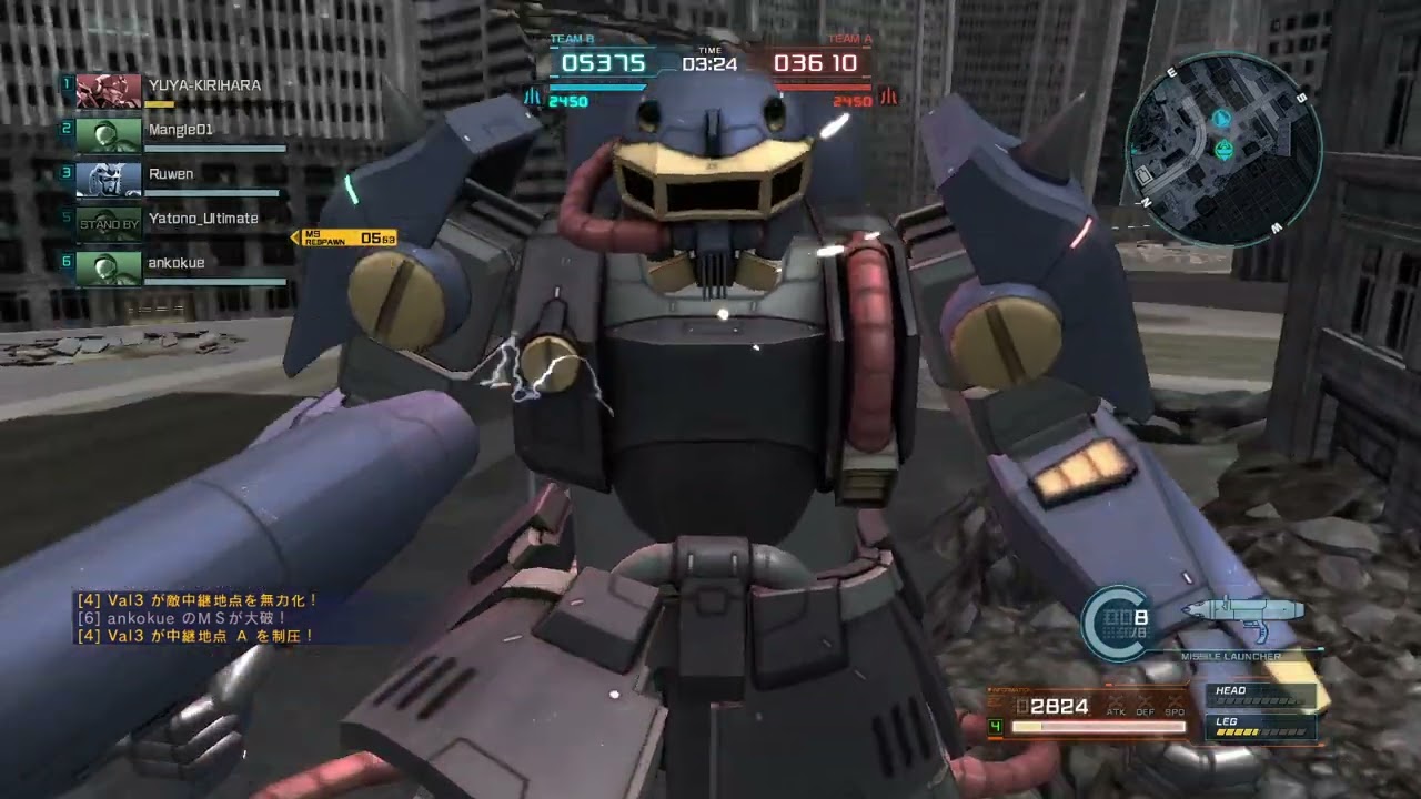 【Steam版】バトオペ2 フルボッコ 063 ダブル ザクダイ