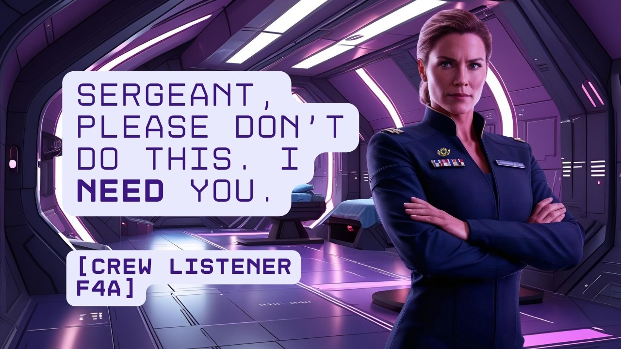 [F4A] Confession From Your Starship Captain | Audio Roleplay [Part 6] [Sci-Fi] [Hurt/Comfort] [RP]