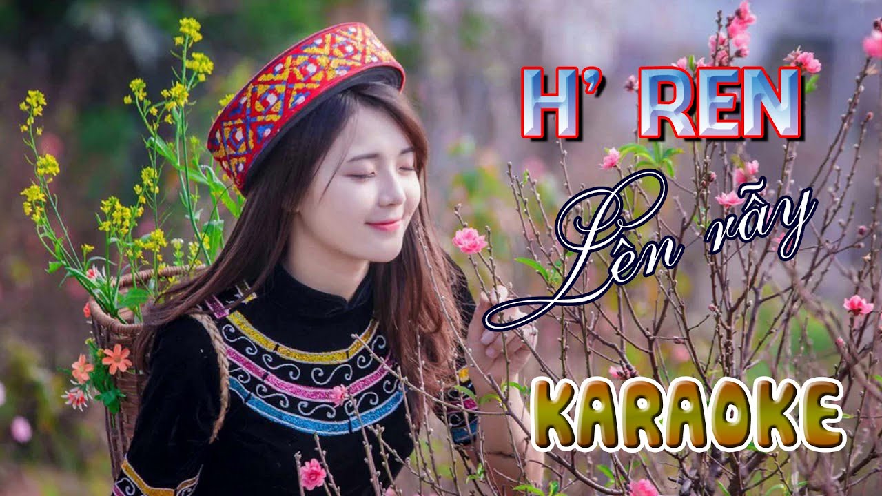 H'REN LÊN RẪY KARAOKE | BEAT GUITAR CHUẨN BAZAN BAND