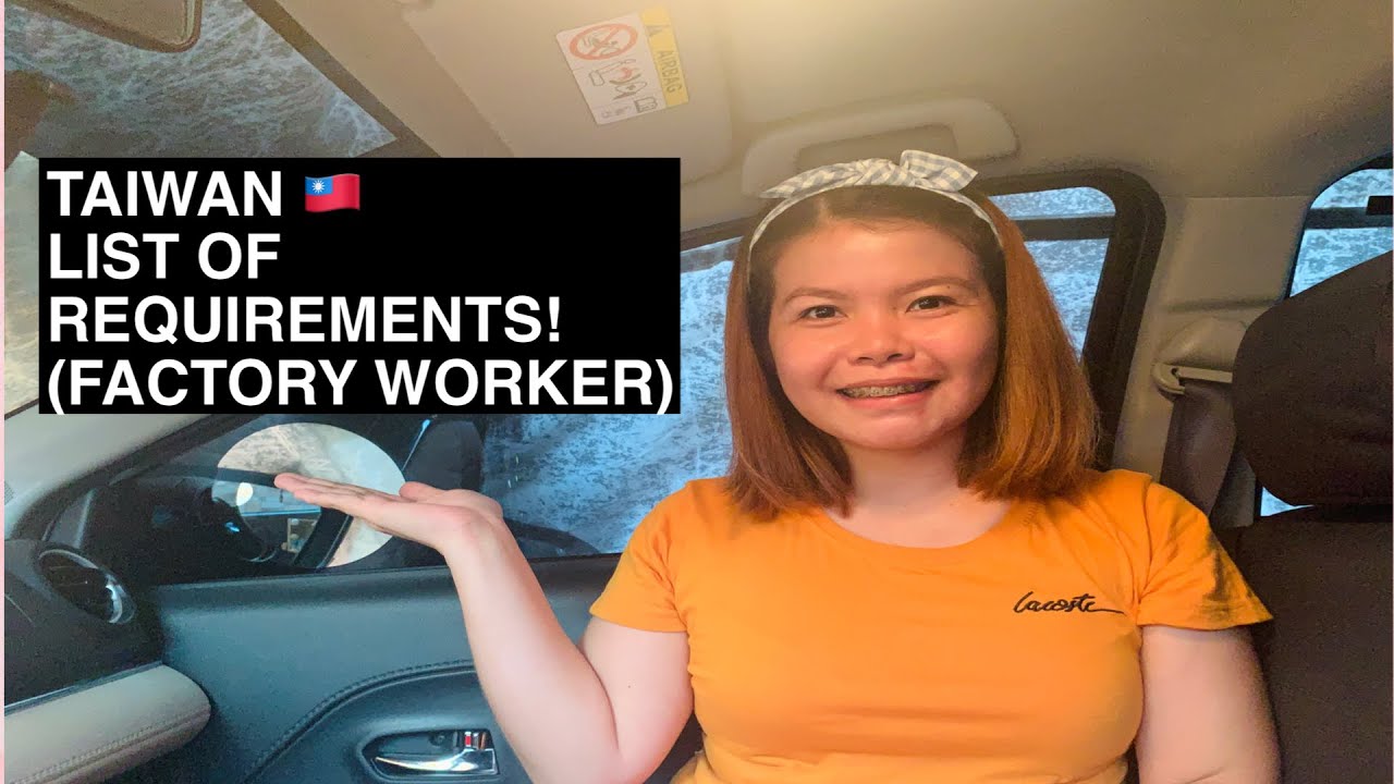 TAIWAN LIST OF REQUIREMENTS! 🇹🇼 ( UPDATED ) | MYREEN VLOG