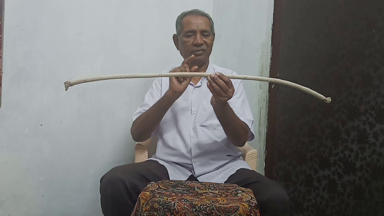 Stiff rope magic trick and tutorial #magictrick33