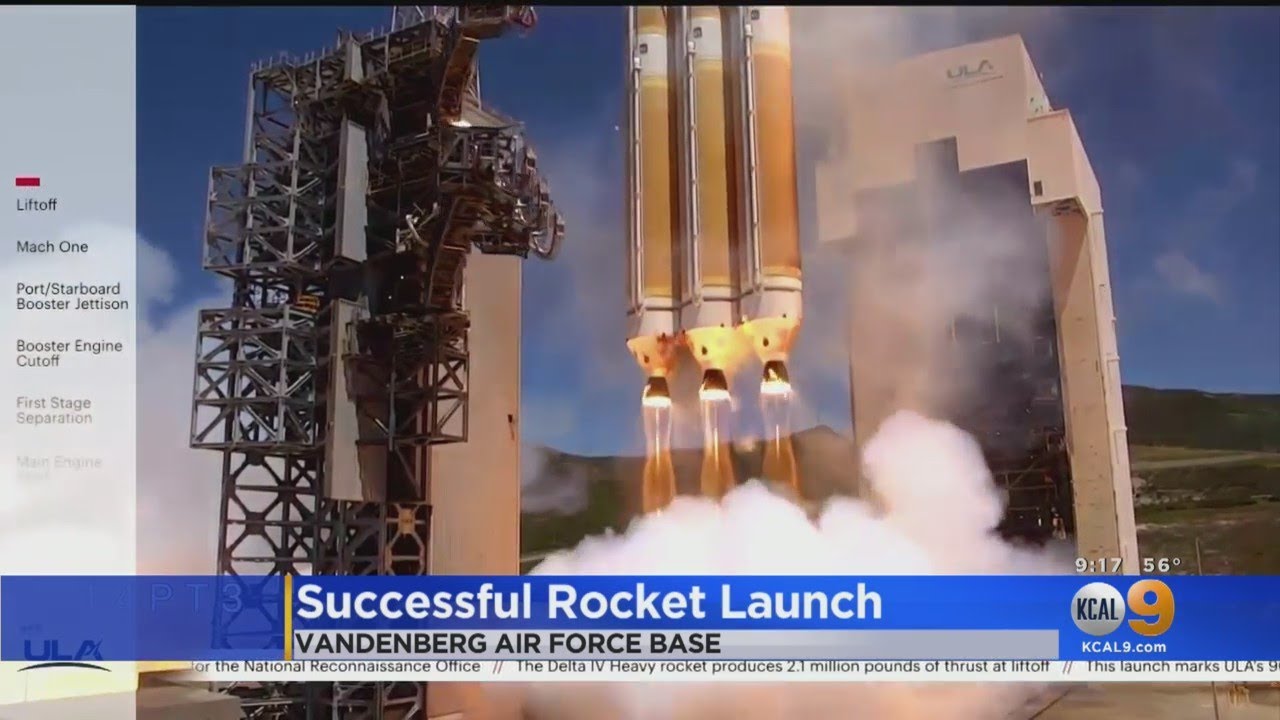 United Launch Alliance Successfully Launches Rocket From California Coast