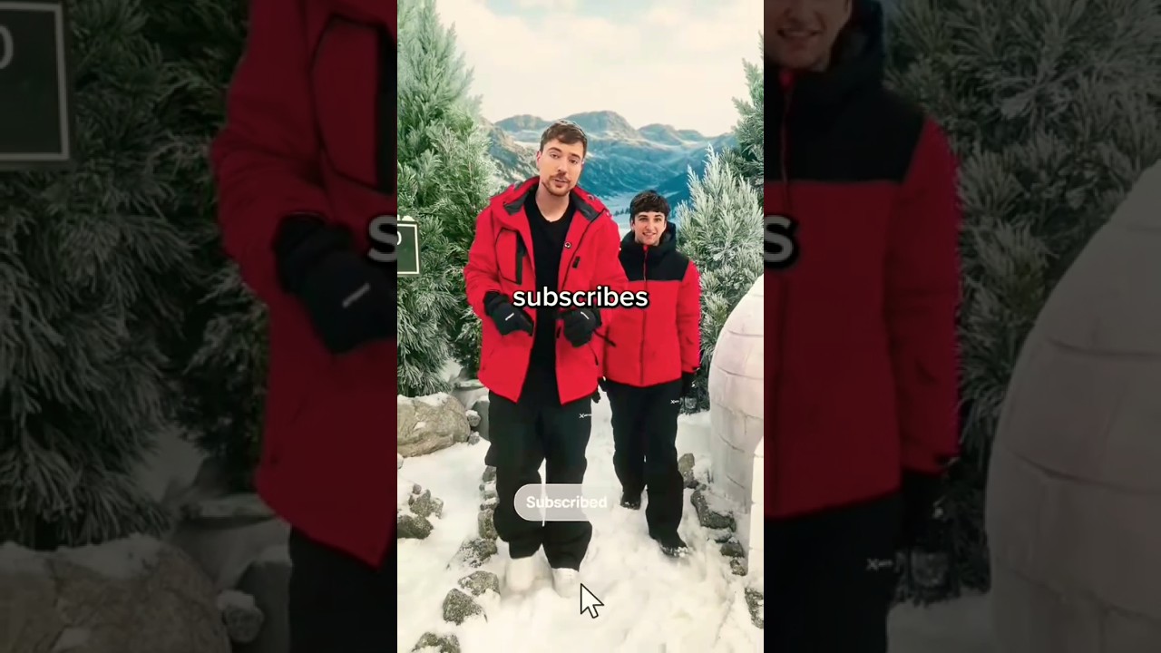 1 Subscriber = 1 Second in the Arctic ❄️🌍 (Freezing Challenge!