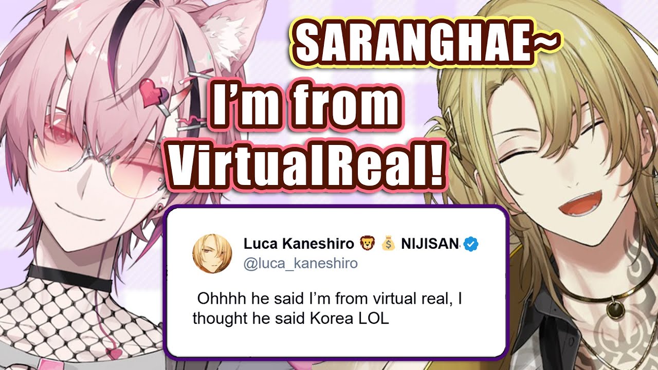 Luca and Tocci’s funny and clumsy first interaction 【NIJISANJI EN CLIP】