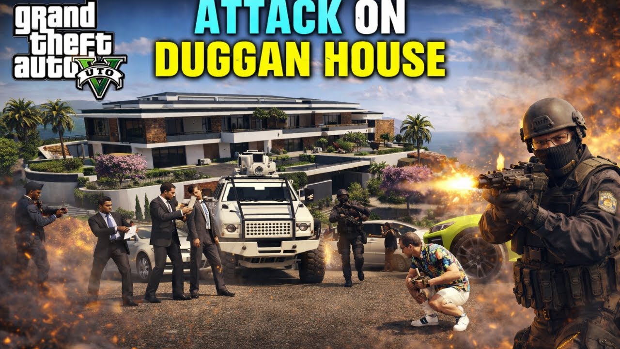 ATTACK ON DUGGAN BOSS # #alpha gamerz #gaming #psycho #funnygameplay