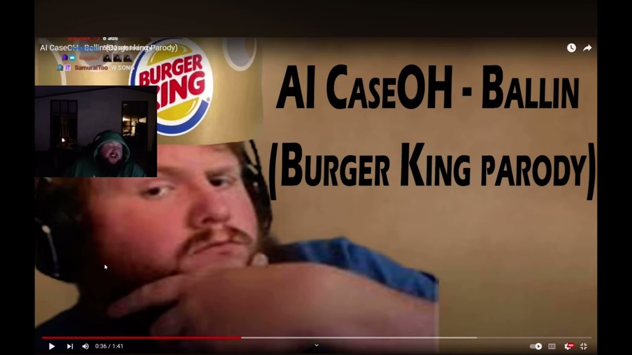Caseoh reacts to AI cover of balling