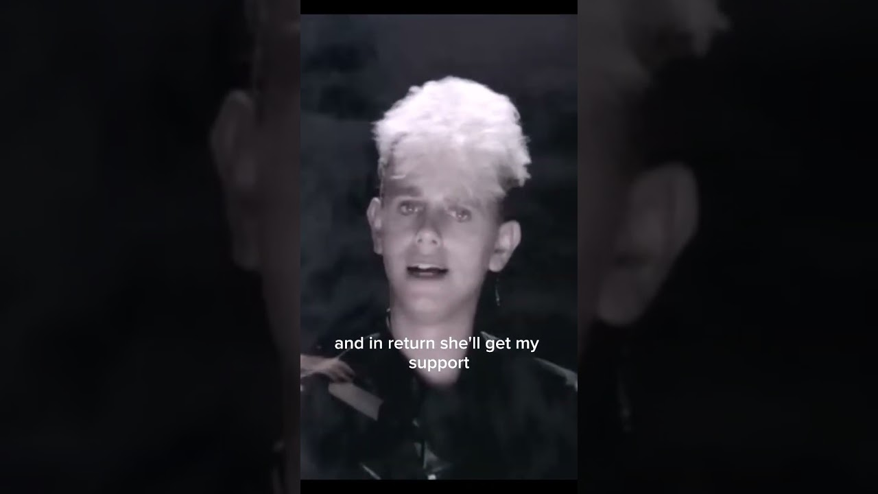 New wave Nostalgia Depeche Mode- Somebody🤟❤️