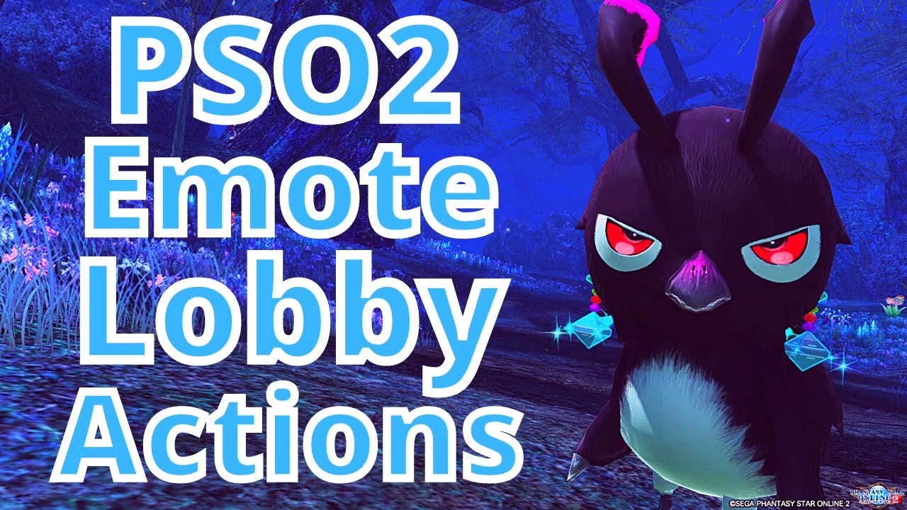 PSO2 NGS 845: Arcueid / Ciel Emote Lobby Action 845「アルクェイド／シエル」