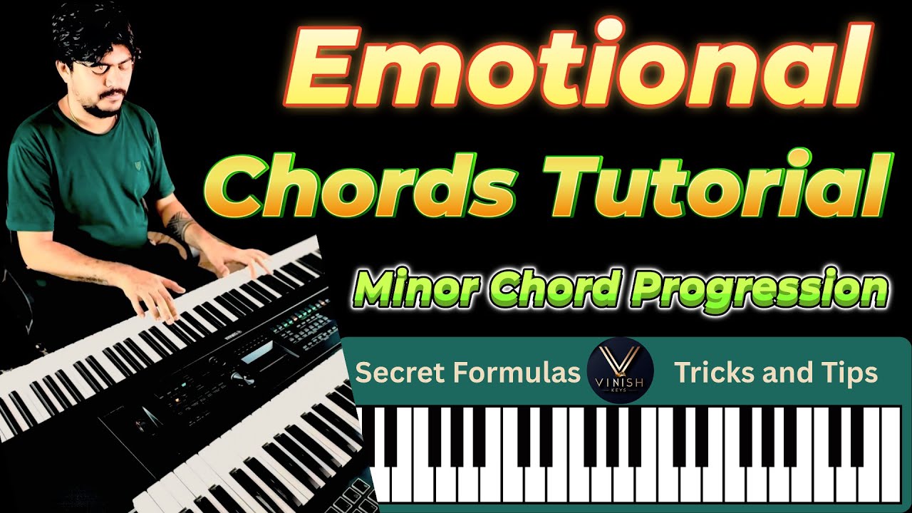 Minor Chord Progression on Piano | Emotional Chords Tutorial | Piano Tutorial in Hindi