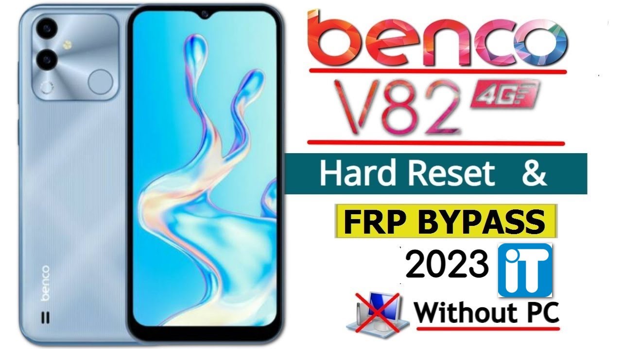 Benco V82 Hardreset Pattern, Pin, Password, (Frp) Google Lock Bypass Without PC Android 12  2023
