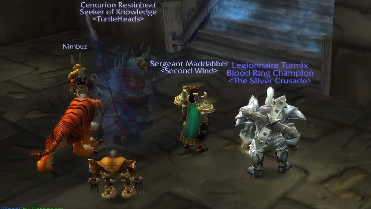 Classic Vanilla Shaman Tank Karazhan Crypts Turtle WoW