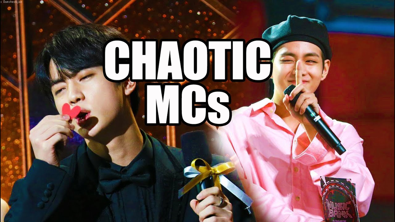 BTS being chaotic MCs