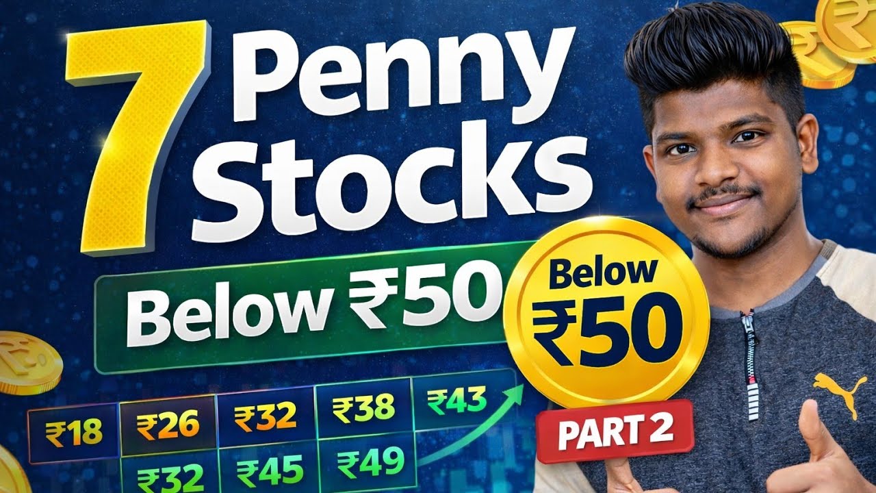 Top 7 Penny Stocks Under ₹50 | Fundamental Analysis Explained in Tamil