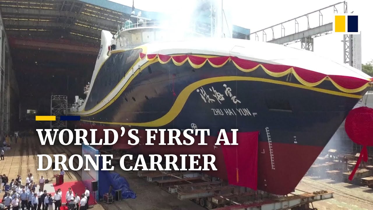 China&rsquo;s world-first drone-carrier capable of operating on its own