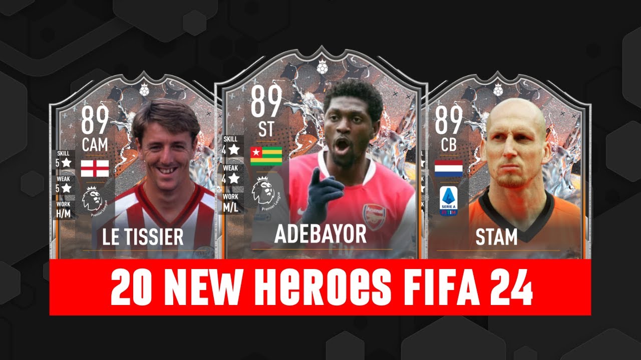 20 NEW HEROES wishlist | FIFA 24 | EA Sports FC 24