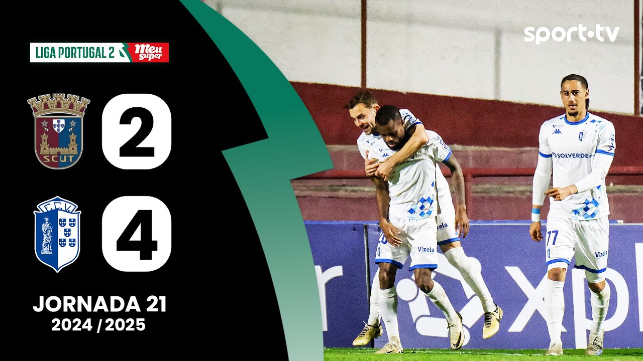 Resumo: Torreense 2-4 Vizela - Liga Portugal Meu Super | sport tv