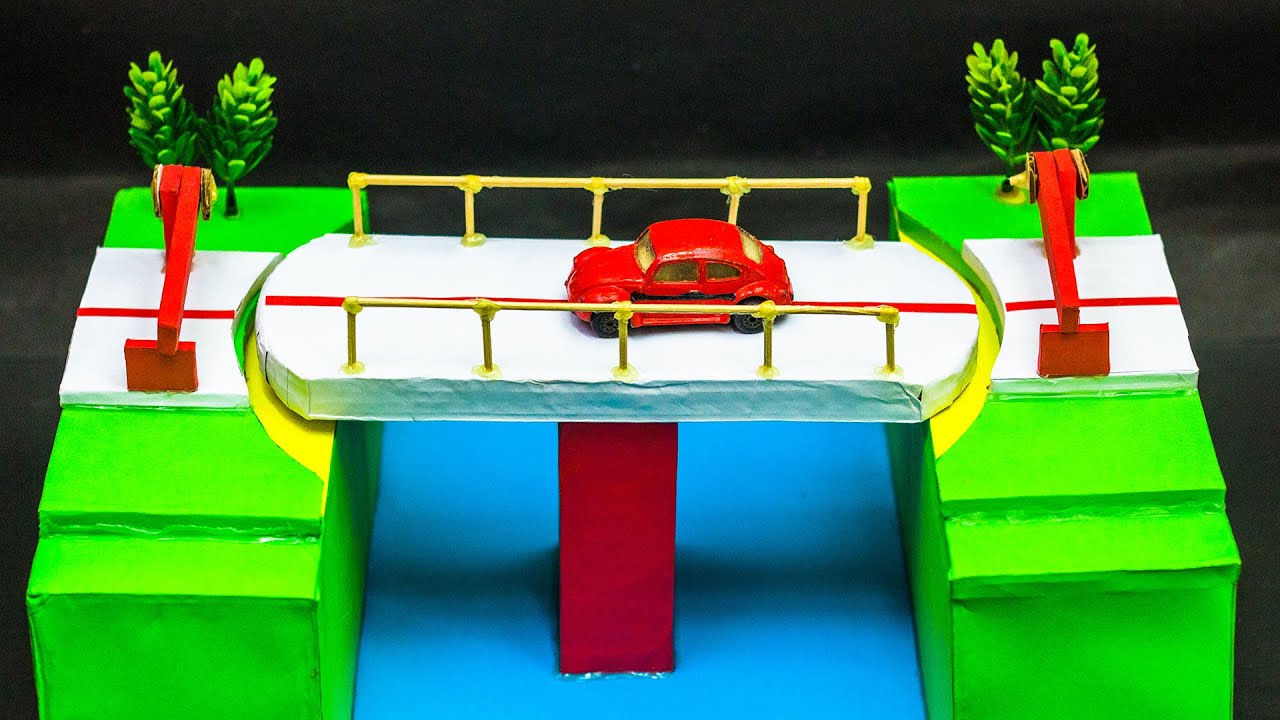 School Science Projects | Rotating Bridge Working Model