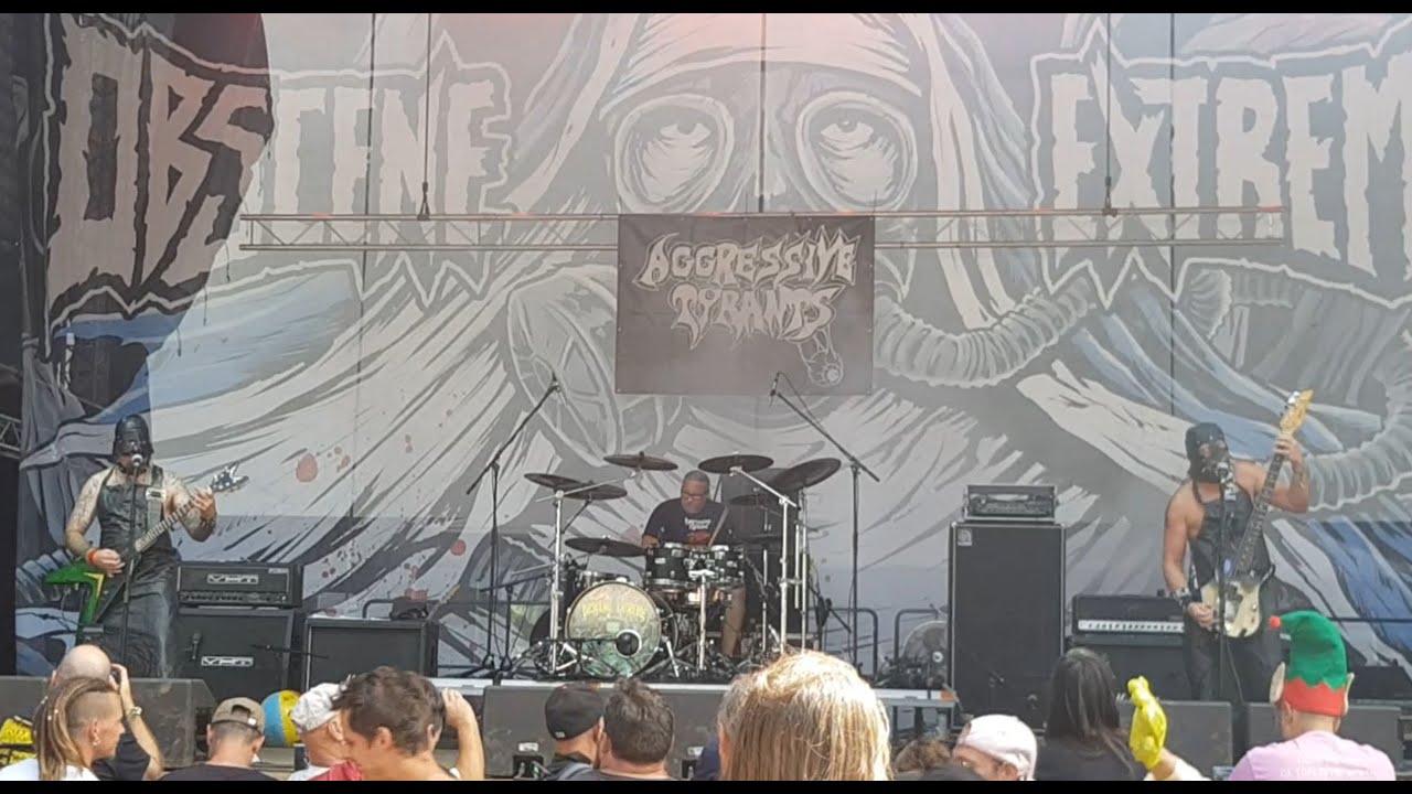 Kokokokodáák! - Aggressive Tyrants (Cze) -  live at Obscene Extreme Festival 2022