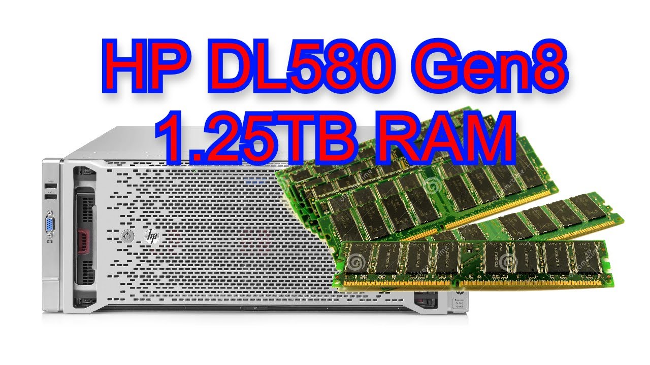 HP DL580 Gen8 - 