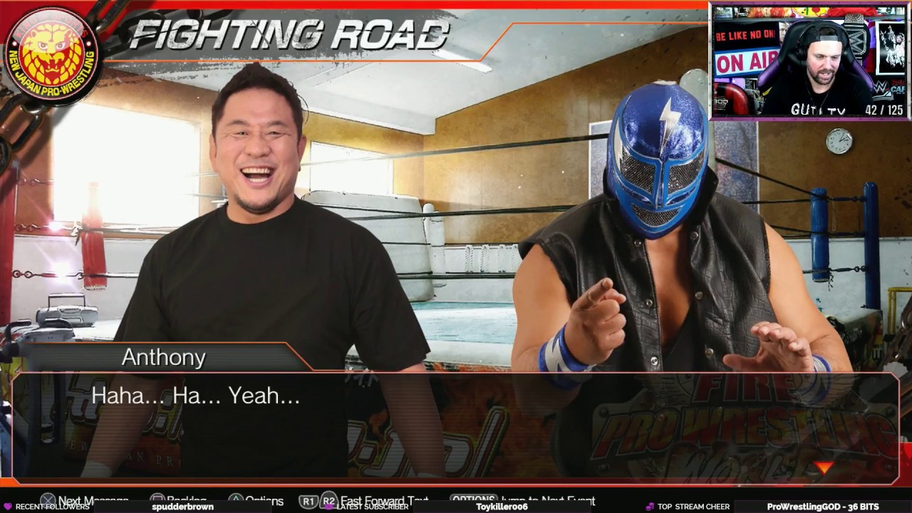 HAHA.....HA...HUH? - Fighting Road - Fire Pro Wrestling World (PS4)