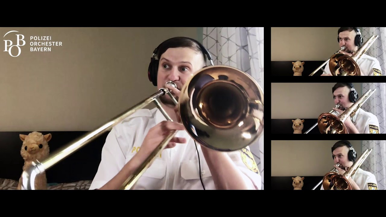 Maksym Gorchakov, Polizeiorchester Bayern POB, Don't Stop Me Now, Queen Posaune