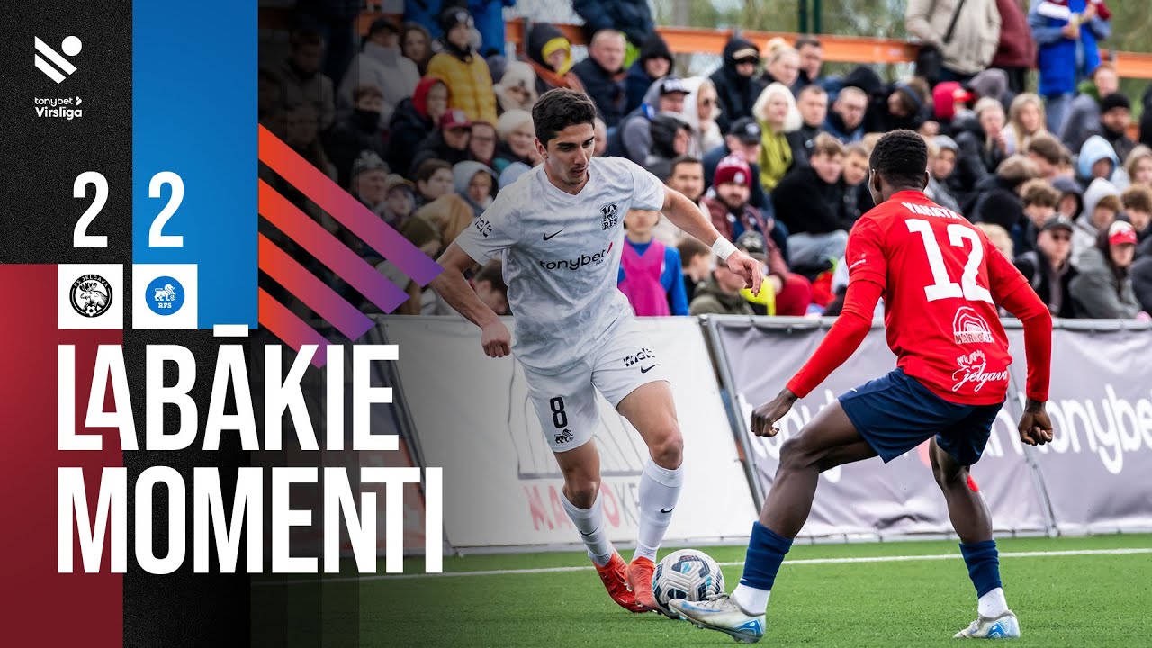 11. kārta: FS Jelgava 2:2 FC RFS (Labākie momenti)