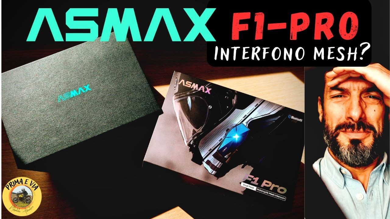 ASMAX F1 Pro – Il Nuovo Interfono Moto Mesh | Unboxing e Prime Impressioni