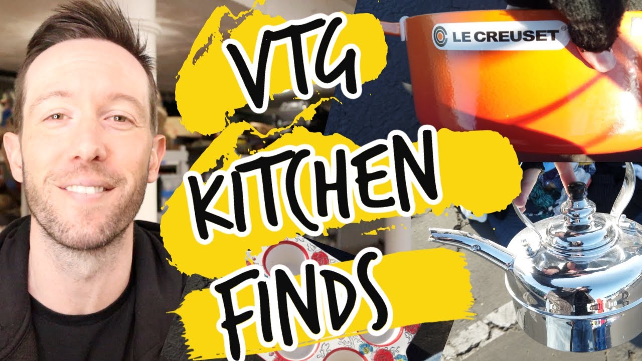 Flea Market Secrets! Kitchen Items Worth BIG Money! Buying Reselling Flipping Online! Shop With ME!