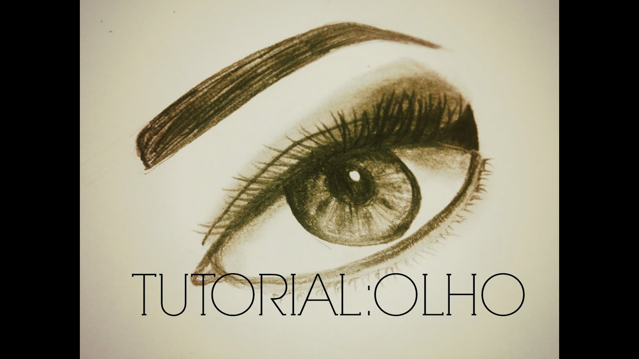 Aula de desenho de moda (02 - Olho: Aprenda como fazer)
