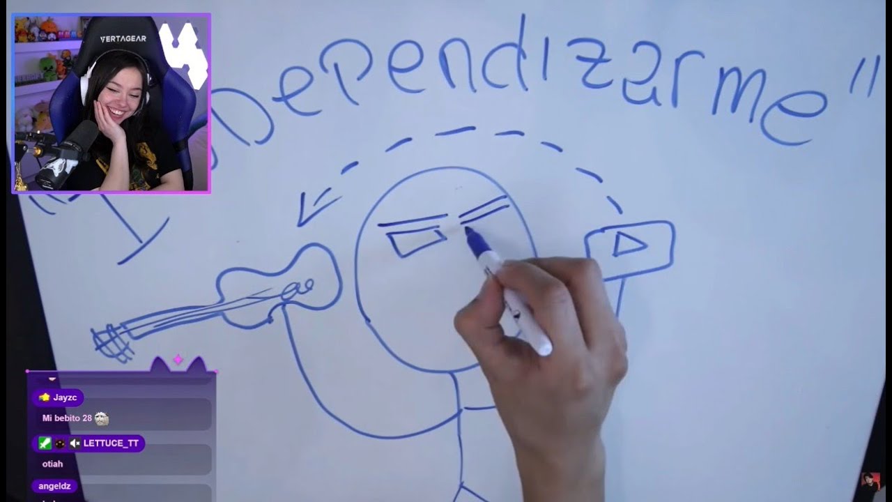 Mictia reacciona al Draw My Life de Daarick