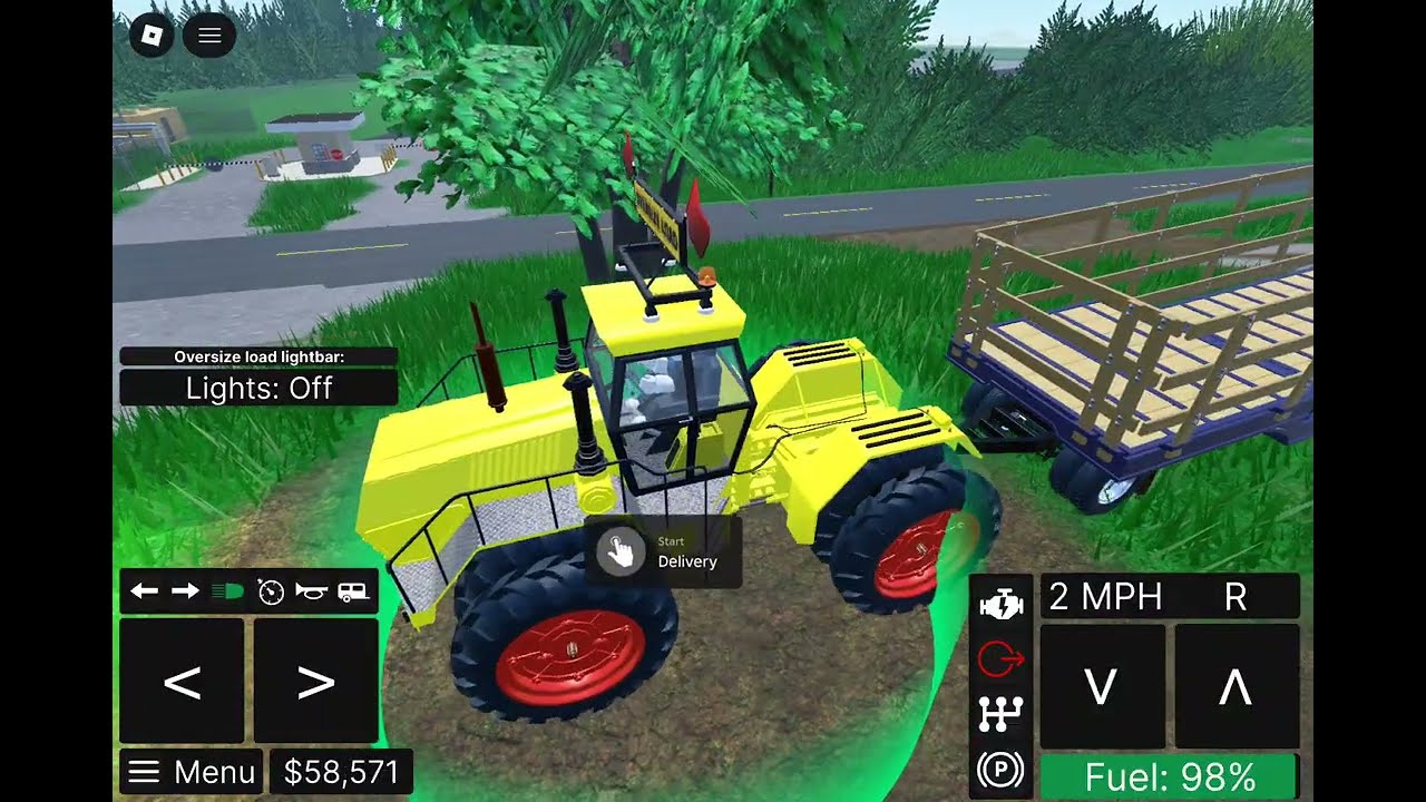 Off Roading Epic Tractor Transport Deliver old barrels Gameplay #19