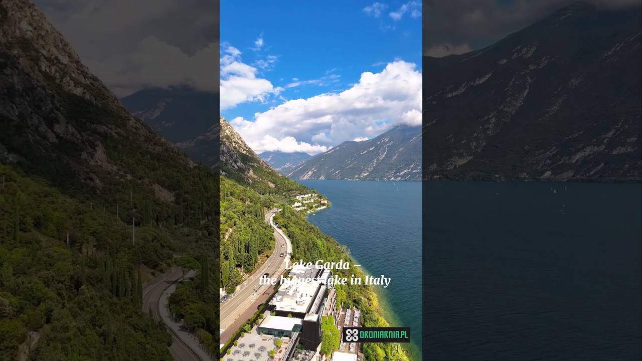 Lago Di Garda - drone photography by droniarnia #italy #dji #garda #droniarnia