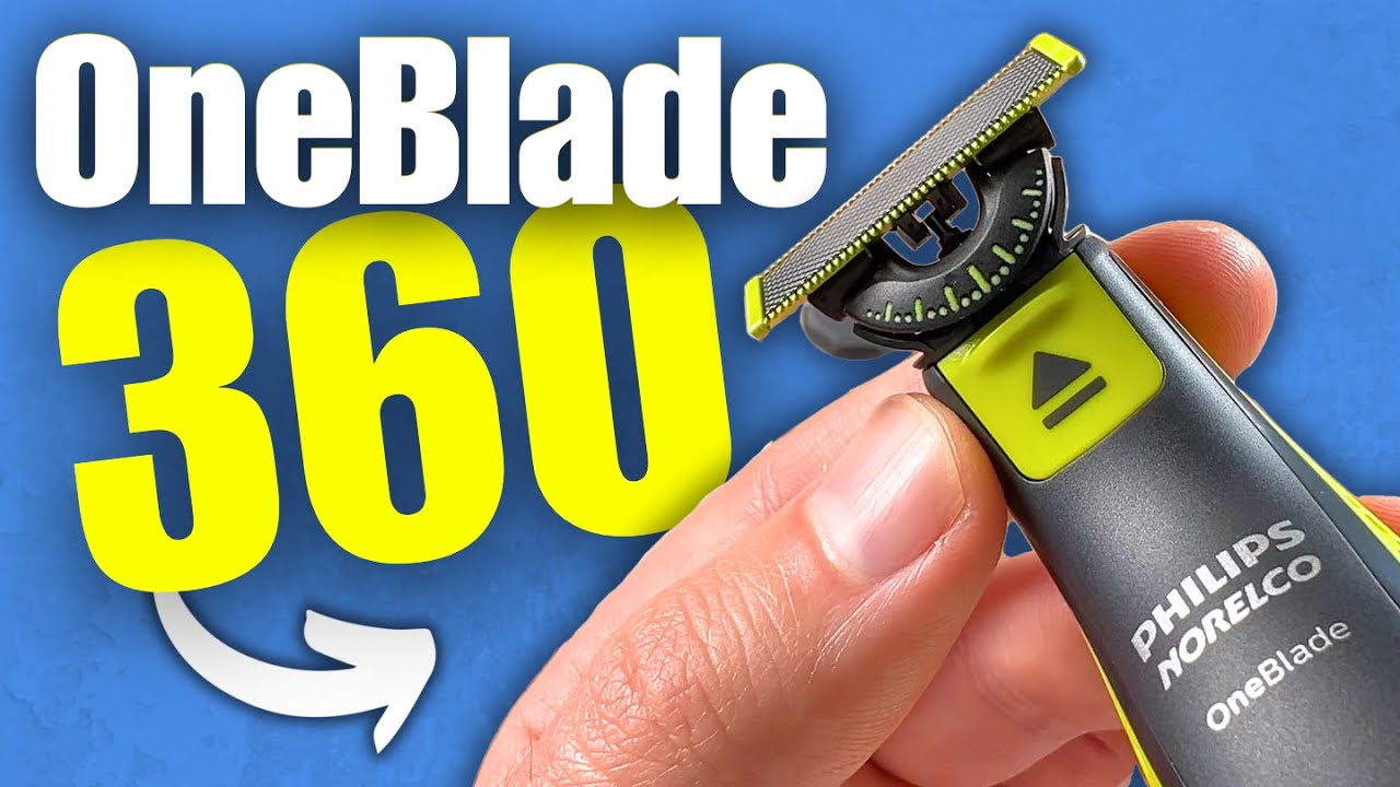 Распаковка OneBlade 360: время зарядки, демонстрация защиты и многое другое! (PHILIPS QP2724)