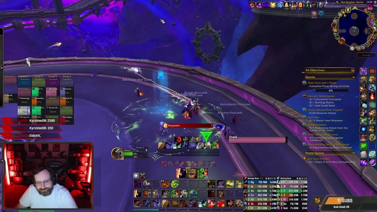 Mythicc Salad Bar Prog! - 6/8M - 729 Prot War PoV