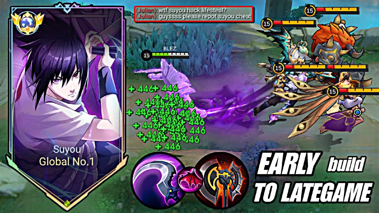 THIS SUYOU BUILD IS ILLEGAL EARLY TO LATEGAME!💀 NEW NOLANONE SHOT BUILD 2026!! (100% WIN!) - MLBB 