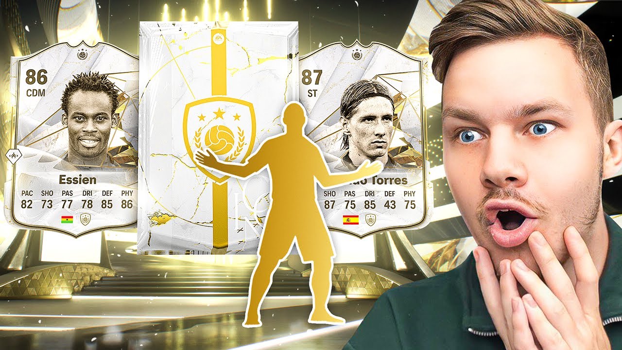En fuldstændig UFORGLEMMELIG ICON FC24 packopening!