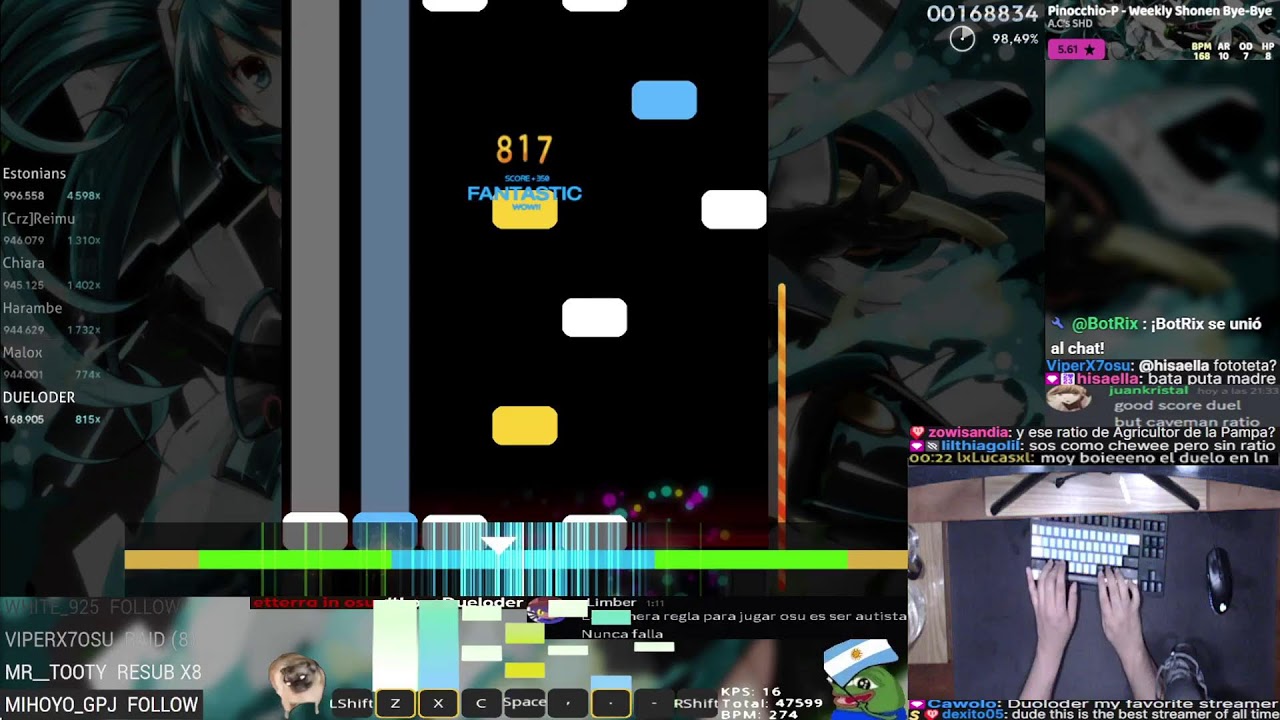 osu!mania✨[EN/ES] |  ^^ ~ Skill issue 💀✧ ~