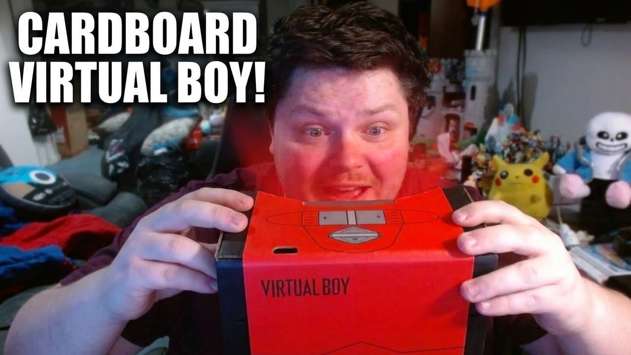 Nintendo Made a Cardboard Virtual Boy?!