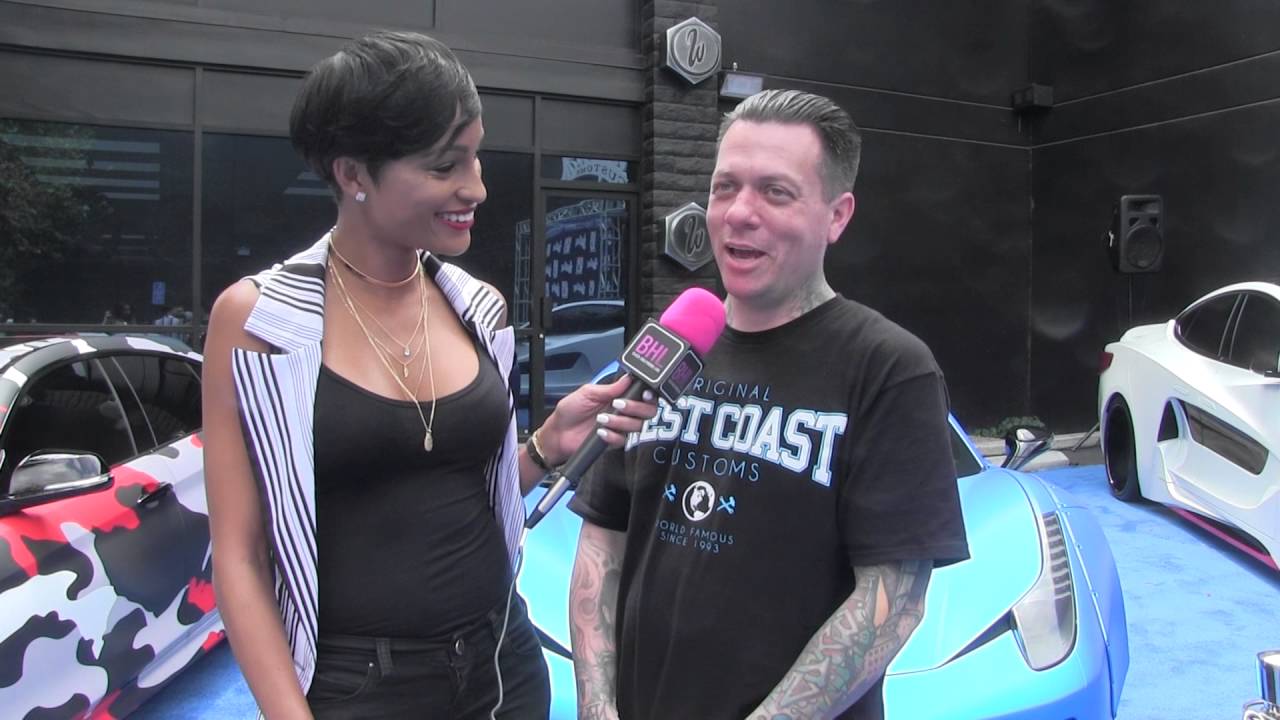 Ryan Friedlinghaus @ Real West Coast Customs Car Show | Black Hollywood Live Interview