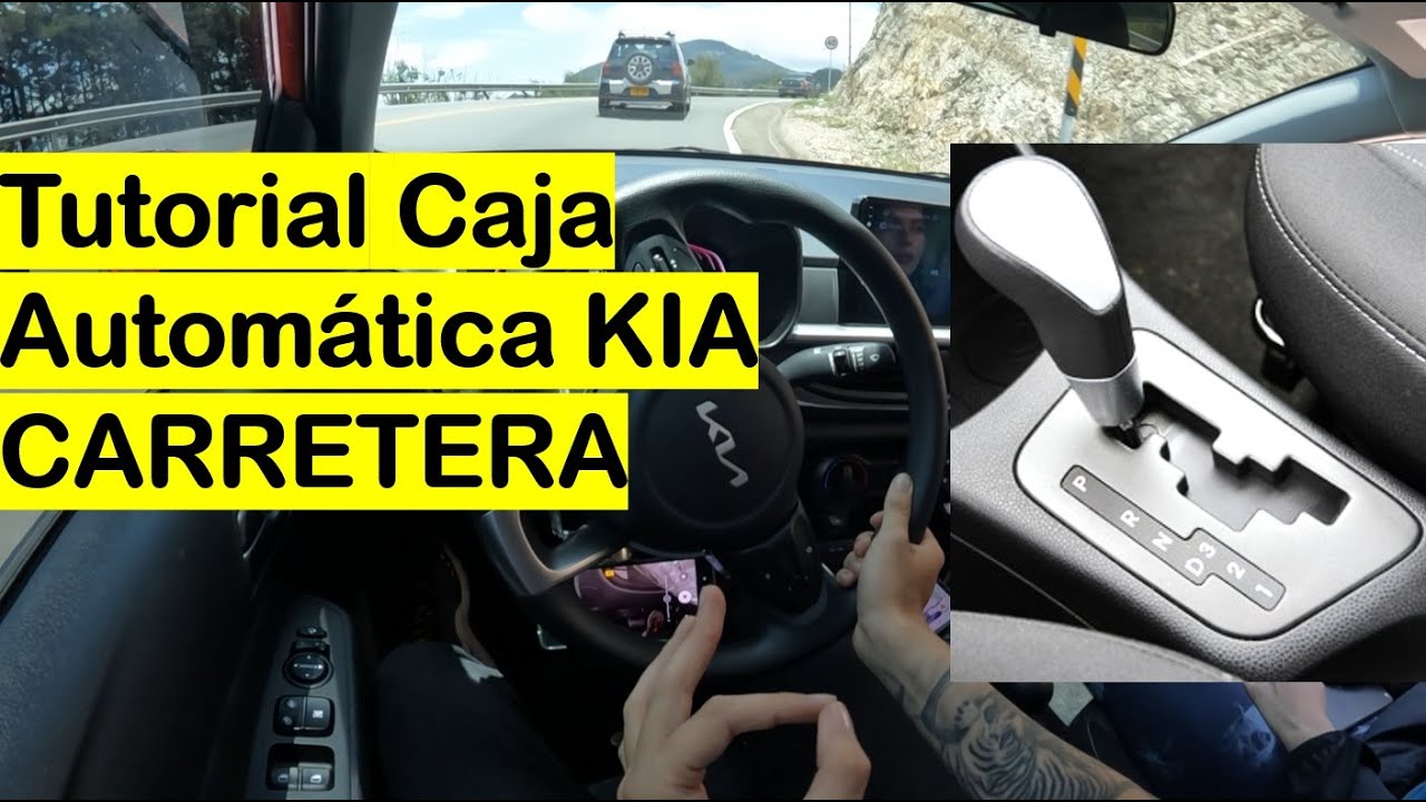 Como Usar CAJA AUTOMATICA EN CARRETERA Kia