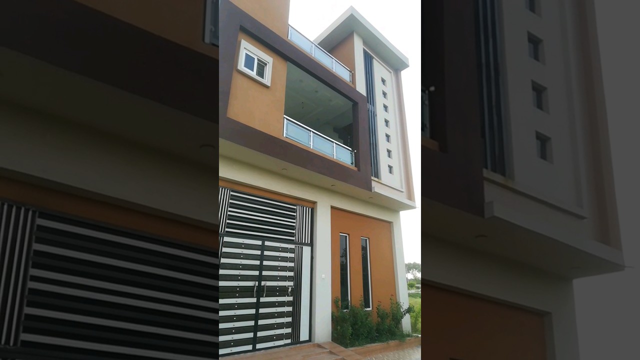 25 x 45 Front Design | 5 Marla Front Design #ytshorts