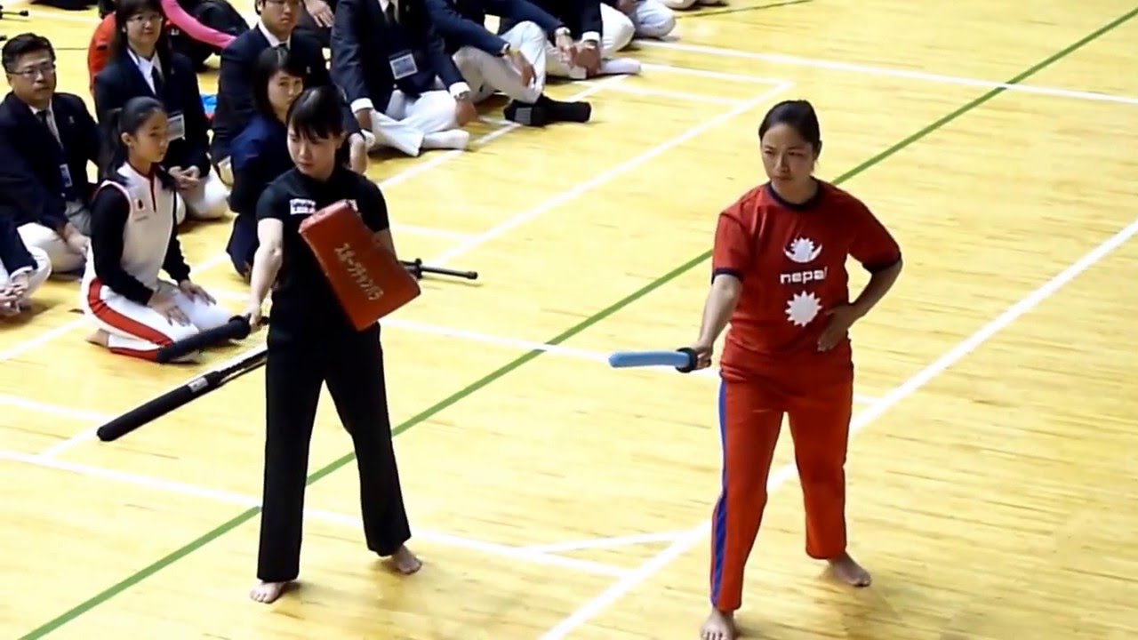 Chanbara 41st world Championship - Opening demonstration - Kihon Dosa Kodachi, Tate Kodachi