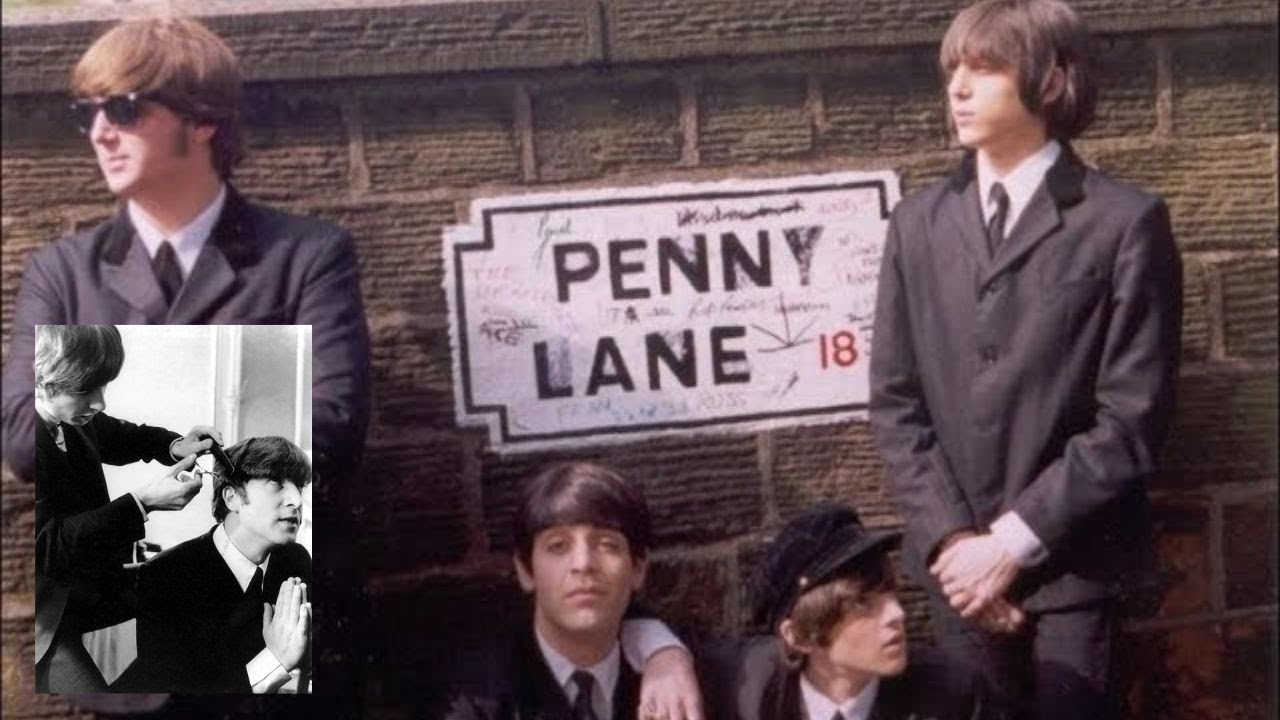 The Beatles - Penny Lane (1967 / lyrics)