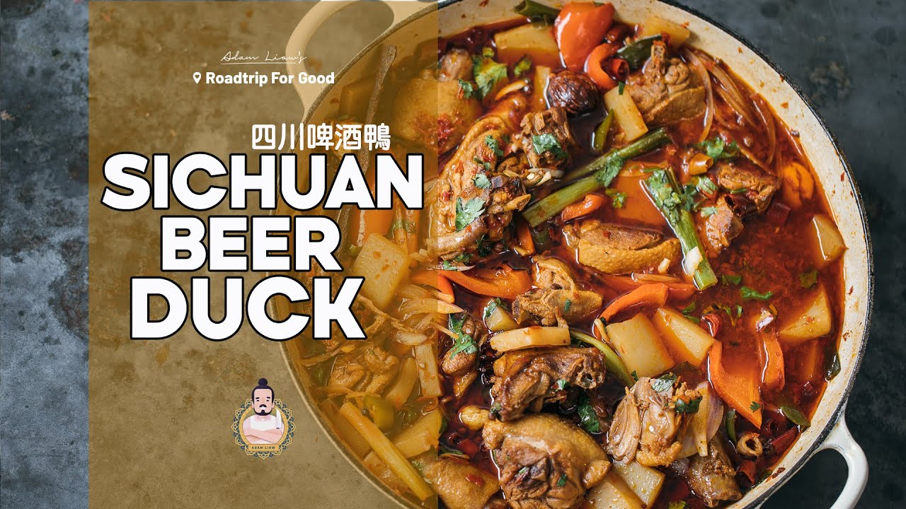 Sichuan Beer Duck | 四川啤酒鸭 | Easy Chinese Recipe | Roadtrip For Good