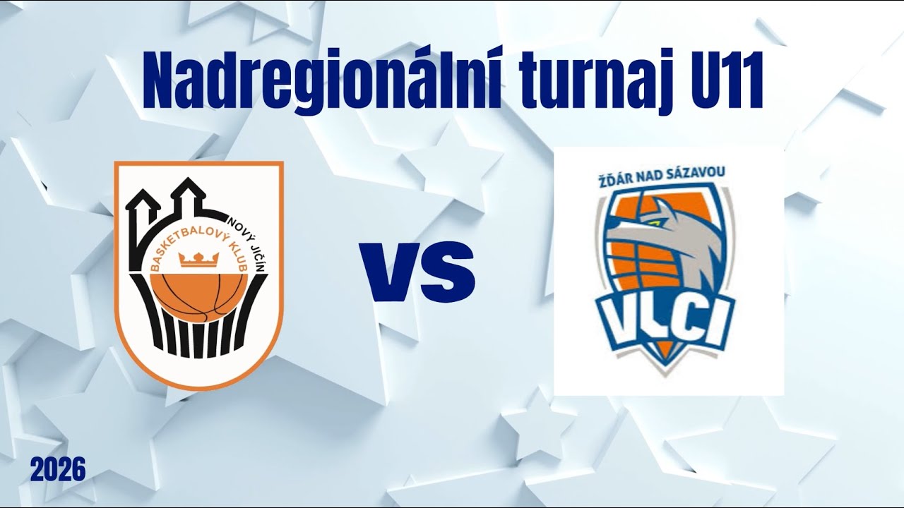 BC Nový Jičín vs Vlci Žďár | Nadregionální turnaj U11 |  Full Game | AliDa-basket