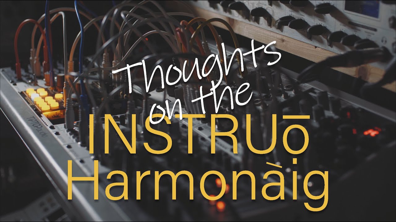 Размышления о модуле Instruo Harmonaig Eurorack