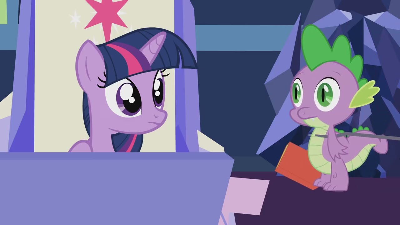 3743663  safe artist colon forgalorga spike twilight+sparkle alicorn dragon pony twilight+and+the+st