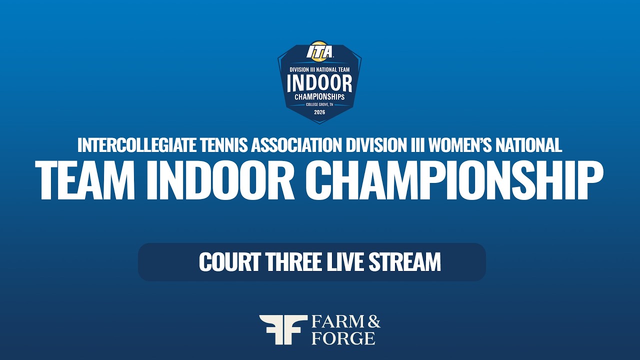ITA Division III Women's Team Indoors - Doubles 3/Singles 3 (UChicago vs Middlebury)