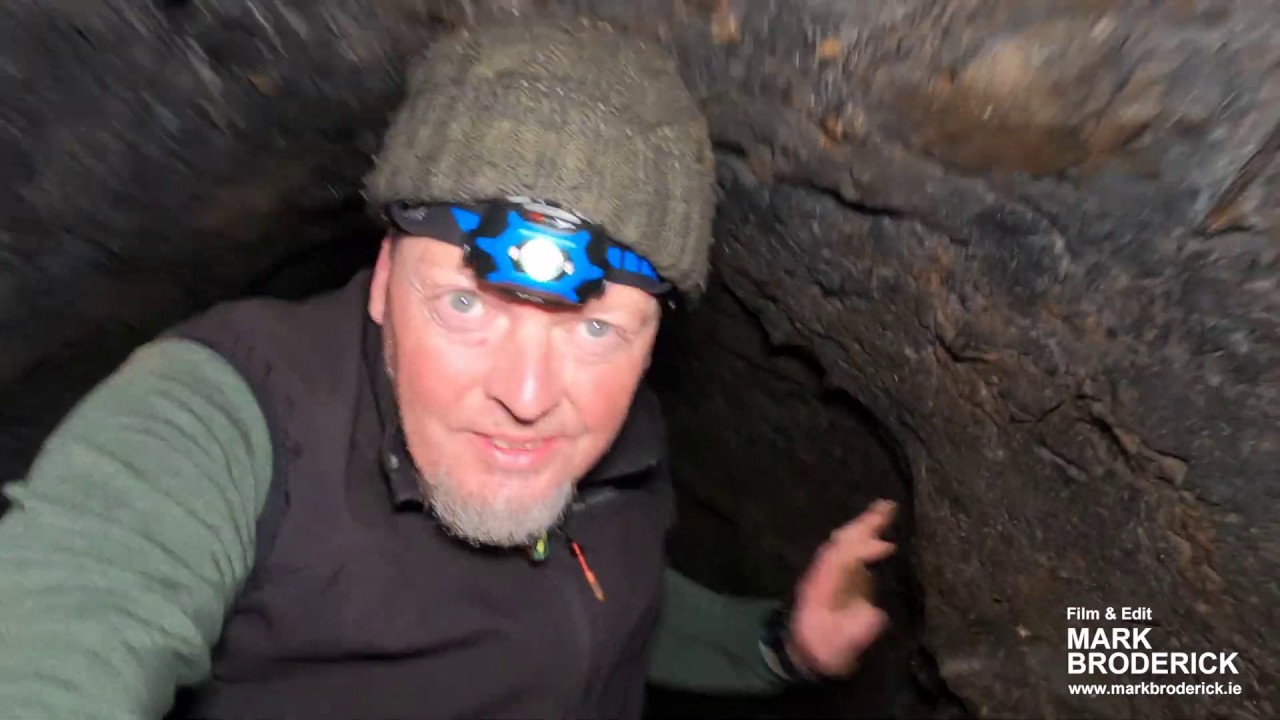 Deep into Smugglers Cave at Skerries