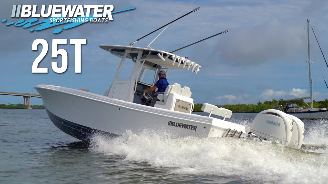 Unleash the Power of the Bluewater 25T | Available at the Fort Lauderdale Boat Show 2024